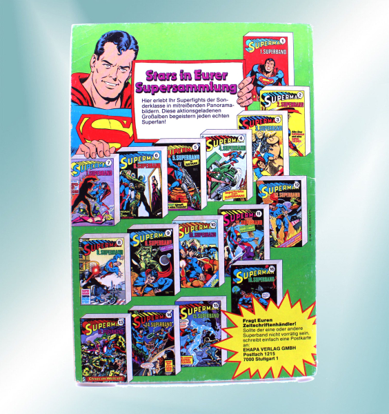 DC Comics Superman Superband Nr. 17: Neue Kräfte für Superman von Ehapa